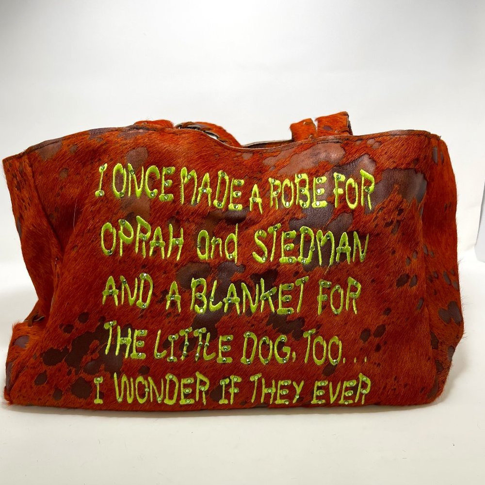Vintage Fat Rat Family Handmade Bag
